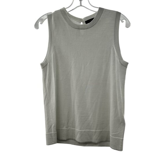 J. Crew Women's Sleeveless Lightweight Sweater Mint Green Keyhole Size Small - Picture 1 of 9